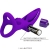 ANNEAU VIBRATEUR 10 VIBRATIONS SILICONE VIOLETTE nº7