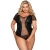 QUEEN PLUS FETISH CURTO SLEEVE PELUCHE nº1