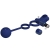 REMINGTON DOBLE ANILLO VIBRADOR CON PLUG AZUL nº7