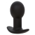 ROCK BOTTOM PLUG ANAL 10 VIBRATIONS SILICONE NOIR nº1