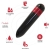 BALA VIBRADOR FOGUETE PRETO nº1