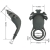 RUBEN DOBLE ANILLO VIBRADOR CON ESTIMULADOR GRIS nº6