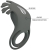 RUBEN DOBLE ANILLO VIBRADOR CON ESTIMULADOR GRIS nº8