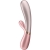 Satisfyer hot amant rose / rose foncé avec application.