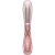 Satisfyer hot amant rose / rose foncé avec application.