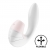 SATISFYER SUPERNOVA VIBRADOR INSERTABLE CON AIR PULSE - BLAN