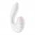 SATISFYER SUPERNOVA VIBRADOR INSERTABLE CON AIR PULSE - BLAN