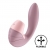 SATISFYER SUPERNOVA VIBRADOR INSERTABLE CON AIR PULSE - ROSA