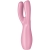 VIBRATEUR THREESOME 3 - ROSE nº4