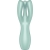 Vibrador Satisfyer threesome 3 lay-on - verde