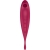 VIBRADOR TWIRLING PRO SATISFYER COM APLICAÇÃO CONNECT VERMEL