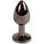 BUTT PLUG DE GUNMETAL TAMANHO PEQUENO 7 CM nº3