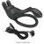 SETH DOBLE ANILLO VIBRADOR RABBIT 7 VIBRACIONES NEGRO nº7