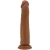 DILDO REALISTA SHARIFE 25 CM MARROM