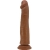 DILDO REALISTA SHARIFE 25 CM MARROM nº1