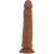 DILDO REALISTA SHARIFE 25 CM MARROM nº2