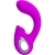 SIBEL VIBRADOR PUNTO G + ESTIMULADOR CLÍTORIS 10 VIBRACIONES