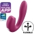 Sunray Berry Succionador y Vibrador 2 en 1 Súper Flexible US