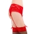 PERIZOMA LINGERIE CON CINTURA IN PIZZO - ROSSO L / XL nº1