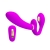 THUNDERBIRD VIBRATORE DOPPIO STRAP-ON TELECOMANDO VIOLA