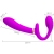 THUNDERBIRD VIBRATORE DOPPIO STRAP-ON TELECOMANDO VIOLA nº11