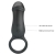 TRAE ANILLO VIBRADOR CON ESTIMULADOR NEGRO nº4