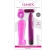 Classix - kit bala texturizada , rosa