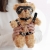 OURS TEDDY BONDAGE CRUSHITO NOIR 31CM CRUSHIOUS nº5