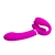 VALERIE VIBRATORE DOPPIO STRAP-ON 12 VIBRAZIONI VIOLA nº1
