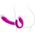 VALERIE VIBRATORE DOPPIO STRAP-ON 12 VIBRAZIONI VIOLA nº10
