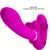 VALERIE VIBRATORE DOPPIO STRAP-ON 12 VIBRAZIONI VIOLA nº13