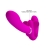 VALERIE VIBRATORE DOPPIO STRAP-ON 12 VIBRAZIONI VIOLA nº4