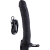 Pene realístico vibrador con arnés 29 cm negro