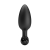 VIBRA BUTT PLUG 2 PLUG ANALE 10 VIBRAZIONI NERO nº2