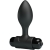 VIBRA BUTT PLUG ANAL 10 VIBRACIONES NEGRO nº10