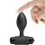 VIBRA BUTT PLUG ANAL 10 VIBRACIONES NEGRO nº13