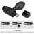 VIBRA BUTT PLUG ANAL 10 VIBRACIONES NEGRO nº15