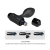VIBRA BUTT PLUG ANAL 10 VIBRACIONES NEGRO nº8