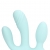 VIBRATEUR 3-1 EN SILICONE LIQUIDE BREEZY BLUE LOVELINE nº5