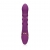 VIBRATEUR 3 UP-AND-DOWN MOVING RINGS ORCHIDEE PURPLE LOVELIN