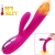 VIBRADOR & ESTIMULADOR FLEXIBLE EFECTO CALOR FUCSIA