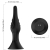 VIBRADOR & PLUG ANAL CONTROL REMOTO NEGRO nº2