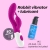 VIBRATORE CON STIMOLATORE CLITORIDEO GUMMIE E LUBRIFICANTE A