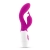 VIBRADOR COM ESTIMULADOR DE CLITÓRIS GUMMIE ROXO E LUBRIFICA