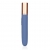 VIBRADOR DE VIAGEM COM COMPARTIMENTO PARA LUBRIFICANTE BLUE