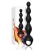 VIBRADOR DEDAL PLUG ANAL NEGRO nº3