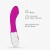 VIBRADOR GROWLIE COM LUBRIFICANTE À BASE DE ÁGUA INCLUÍDO CR