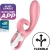 VIBRATORE HUG ME CON APP SATISFYER ROSA