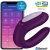 VIBRADOR DOUBLE JOY COM APP SATISFYER ROXO