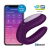 VIBRADOR DOUBLE JOY COM APP SATISFYER ROXO